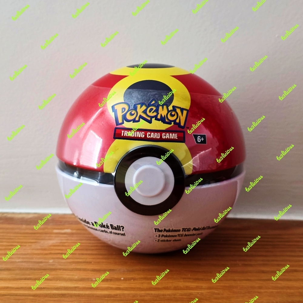 POKÉMON TCG: POKÉMON POKÉ BALL REPEAT RED TIN TRADING CARD